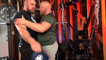 Preview 1 of Dcee - Muscle Bear Fucks Blonde Boy
