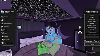 Preview 1 of Kitchen Doggy Slut - Roblox Furry Senos divertidos...( SNO / MX RLN )