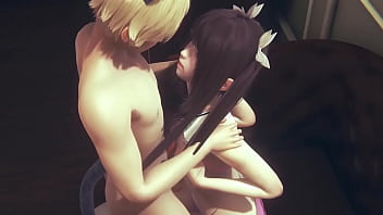 Preview 1 of Mom And Son Duration Tube - Yaoi Femboy - Kuki boobjob and fucked with catboy - Sissy crossdress Japanese Asian Manga Anime Game Porn Gay
