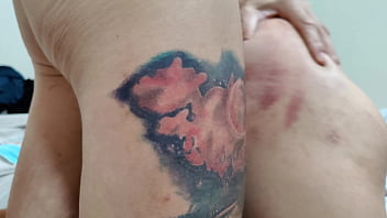 Preview 2 of Horny Mom Hor - Fucking my slut doggy style closeup bruised butt