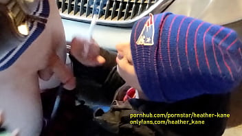 Preview 1 of Mistress Di Cum Control - Quickie Garage BJ while a Cigarette