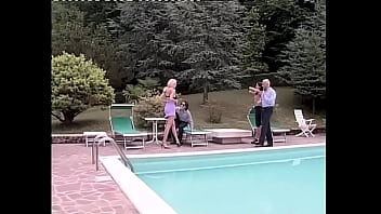 Preview 1 of India Hard Fack - these 2 sluts get ass fucked in a 4some by the pool