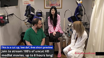 Preview 4 of Making Comedy - Alexandria Wu Gets Humiliating Gyno Exam Required For New Students By Doctor Tampa &amp_ Nurse Stacy Shepard! Tampa University Entrance Physical movies @ GirlsGoneGyno Reup