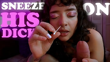 Preview 4 of Srilanka Aex Tiub - POV: You&#039_re my sneezing addicted boyfriend