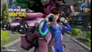 Preview 1 of Malay Toy Sex - Hentai D.Va.  vs#1