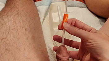 Preview 2 of Free Vaishali - Self Catheter Solo Pissing Slow Bladder Emptying