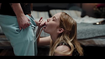 Preview 2 of Jav Attach - Amirah Adara Finds Out She Has A Dick - Massive Cumshot Covers Bella Spark&rsquo_s Whole Body