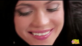 Preview 1 of Little Ride Muslim Train - A lucky guy gets to watch his girl do a 69 on a stunning brunette
