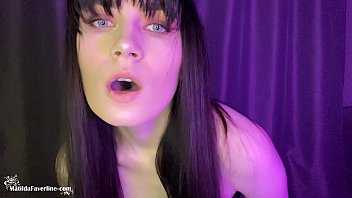 Preview 4 of Moms Son Home Boy - Hot Brunette Smokes Cigarettes and Sexually Dancing
