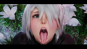 Preview 3 of Firl Time - 2b nier blowjob