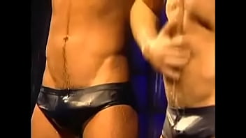 Preview 1 of Crazy Squirt Fuck - Speedo Men in the Showers