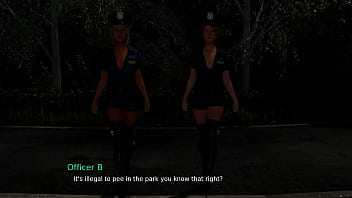 Preview 1 of Sunny Leone Working Shop - Let&#039_s Play: Femdom Police