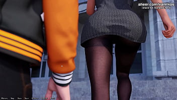 Preview 1 of Son And Momhd - Being a DIK[v0.6] | Hot pervert milf stepmom with gorgeous big boobs became stepson&#039_s teacher just because her wet horny pussy is craving for his big cock everyday | My sexiest gameplay moments | Part #26