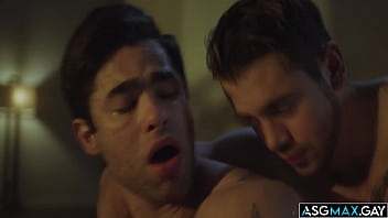 Preview 3 of Blanca Fucked - Dante Colle fucks his stepbrother Lucas Leons horny ass on the couch and roughly makes him moan loud