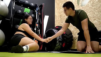 Preview 1 of Bdnwnqloy - hard fucking a new girl at the gym