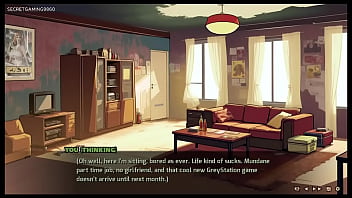 Preview 1 of Hidden Cafe Amateur - Guy Imagines He&#039_s Fucking Her Huge Big Juicy Breasts - 3D Porn Games