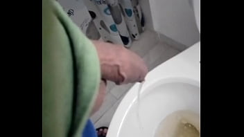 Preview 2 of Strip Club Backroom Hidden Cams - Uncut cock peeing. December 22,  2023.