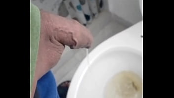 Preview 3 of Strip Club Backroom Hidden Cams - Uncut cock peeing. December 22,  2023.