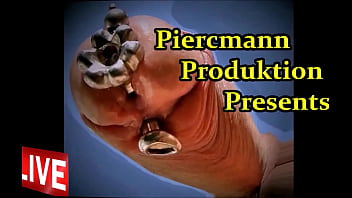 Preview 1 of Puccy Put Urine - Penis weightlifter Piercmann