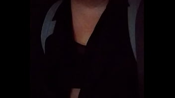 Preview 1 of Xxxlivf - publick Crossdresser tits in Night