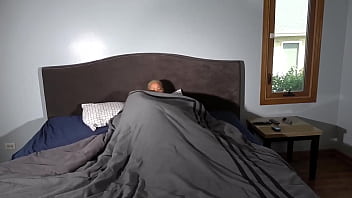 Preview 1 of Mom Sleep Ping Son - HOME ALONE AND READY FOR POUNDTOWN ACTION