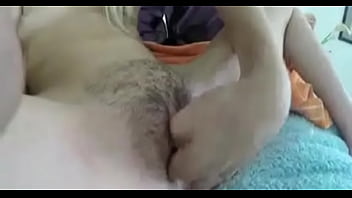 Preview 4 of 10 Gall Porn Video - Selfie masturbation blonde hairy
