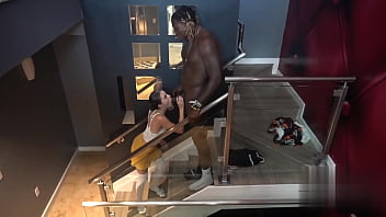 Preview 2 of Japansex In Train - Slut PETITE teen College GIRL : KYLIE QUINN loves big black DICKS