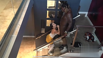 Preview 4 of Japansex In Train - Slut PETITE teen College GIRL : KYLIE QUINN loves big black DICKS