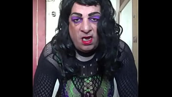Preview 1 of 16year Indin - sissy crossdresser shoots a load on the floor after making himself cum