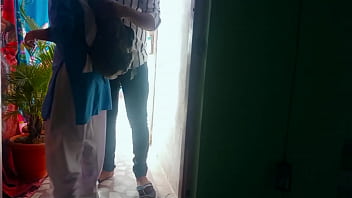 Preview 1 of Room Mate Pov - Indian College Couple Outdoor Anal Sex 2024 MMS