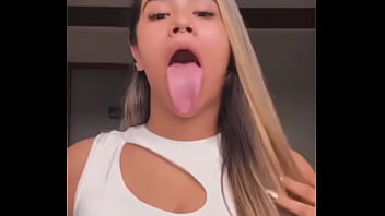 Preview 2 of Big Cauctube Jizz - Long tongue