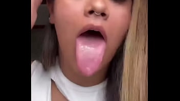 Preview 4 of Big Cauctube Jizz - Long tongue