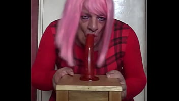 Preview 4 of Mark Davis Kitchen - crossdresser would deepthroat your cock after you have finished fucking his ass