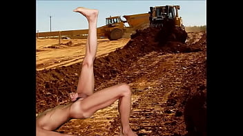 Preview 2 of Seachtranny Prostitute In Hotel - Bulldozer and cock