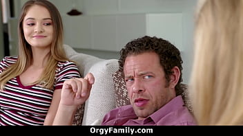 Preview 1 of Pashto Kabul - Brunette Teen Shea Blaze Saves Her Parents Marriage by Fucking with Her Stepdad - Orgyfamily