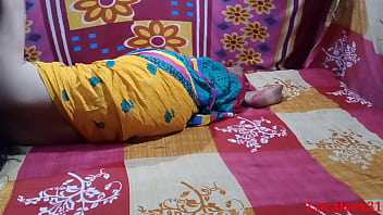 Preview 1 of Tranny Shemale Being Ass Rammed - Yellow Saree Wife Hardcore fuck a Big Dick With His Boyfriend (Official Video by Localsex31)