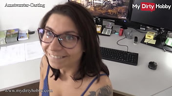 Preview 1 of Black Wife Pounded By White Men - - Office fuck with boss for gorgeous secretary