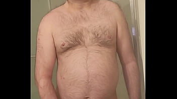 Preview 2 of Boobs On Bottom - Nude Martin Lavall&eacute_e masturbates,  ejaculates and eats his sperm