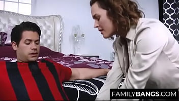 Preview 2 of Pakistan Collage Sex - FamilyBangs.com ⭐ Naughty Divorced Cougar Looking Best Friend&#039_s Young Boy,  Giovanni Francesco,  Krissy Lynn