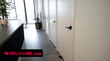 Preview 1 of Dana Cral - SisLovesMe - Supportive Stepsis Offers Her Tight Pussy To Her Virgin Stepbro And Swallows His Cum