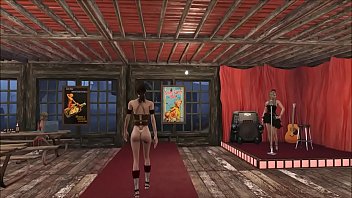 Preview 2 of You Pornlatino - Fallout 4 Hot Fashion Bar