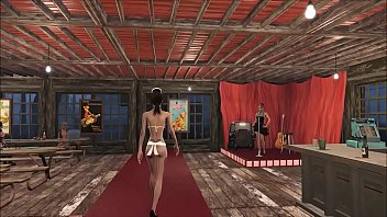Preview 3 of You Pornlatino - Fallout 4 Hot Fashion Bar