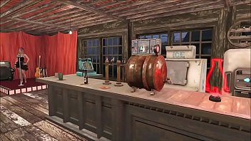 Preview 1 of You Pornlatino - Fallout 4 Hot Fashion Bar