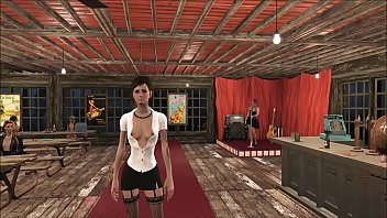 Preview 4 of You Pornlatino - Fallout 4 Hot Fashion Bar