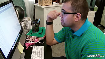 Preview 1 of Hi U Fred - Cuckold loser husband have to watch while his Young Wife get Fucked by Big Dick