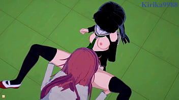 Preview 2 of Nanasex Telugu - Marika Kato and Chiaki Kurihara intense lesbian play and futanari sex. - Bodacious Space Pirates Hentai