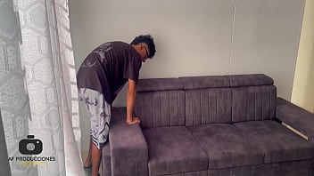 Preview 2 of Xxx Mertua Sex Japan - Me follo duro por el culo a mi vecina nueva mientras le ayudo con la mudanza a su apartamento. H.L.