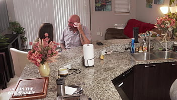 Preview 2 of Jovencita Y Adulto - Sex Freak Freya Von Doom Visits StepDad And New Wife - AITSFS1:E7 2/4
