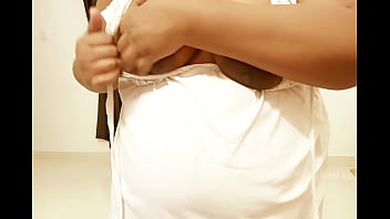 Preview 4 of Kekek Vs Cucu - Indian maid showing boobs