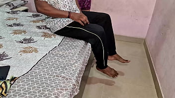 Preview 1 of Black Guy Fucks Sons Girlfriend - स्कूल गर्ल को होमवर्क पूरा नहीं करने पर ट्यूशन टीचर ने  घोड़ी बना पेला हिंदी में